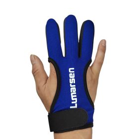 Men's Fashion Simple Casual Three-finger Gloves (Option: Blue-XL)