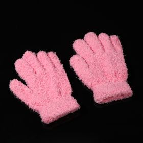 Crafts Wool Gloves Plate Walnut (Option: Pink-Ordinary)