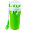 Summer Squeeze Homemade Juice Water Bottle Quick-Frozen Smoothie Sand Cup Pinch Fast Cooling Magic Ice Cream Slushy Maker Beker