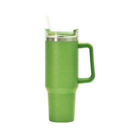 1200ml Stainless Steel Mug Coffee Cup Thermal Travel Car Auto Mugs Thermos 40 Oz Tumbler with Handle Straw Cup Drinkware New In (Color: X, Capacity: 1200ml)