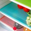 4 /8/12Pcs Refrigerator Liners; Washable Mats Covers Pads; Home Kitchen Gadgets Accessories Organization For Top Freezer Glass Shelf Wire Shelving Cup
