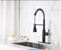 Stainless steel kitchen faucet