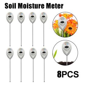 White One In One Soil Testing Meter (Option: White-8PCS)