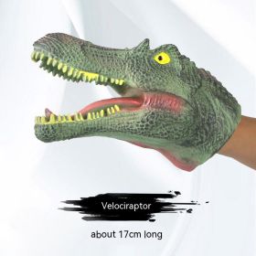 Simulation Dinosaur Tyrannosaurus Rex Gloves Soft Rubber Animal Model (Option: Ridgeback Dragon Hand Puppet)