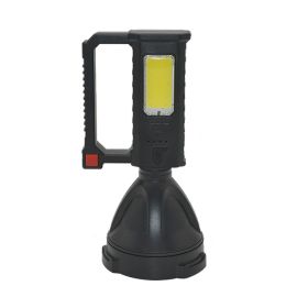 Outdoor Camping Flashlight With Bracket Searchlight COB Light (Option: 832No support)