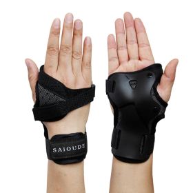 Roller Skating Rubber Wrist Guards Ski (Option: SAIOUDE new standard-S)